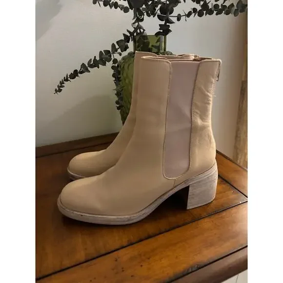 Free People Leather Essential Chelsea Boots - Picture 7 of 8